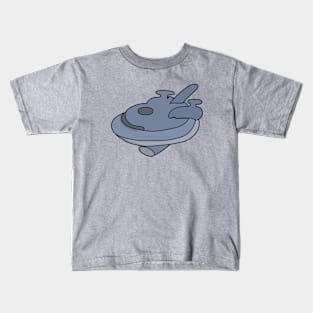 Old Classic Spaceship Kids T-Shirt